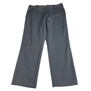 Adidas Pants Men's Stretch Size 36 x 30 Light Gray Lightweight Golf Straight Leg